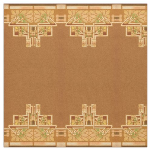 Arts  Crafts Craftsman or Mission Style Foliage Fabric