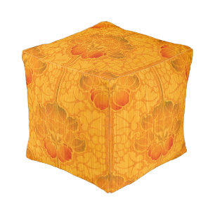 Arts & Crafts, Craftsman or Mission Style Fruit Pouf