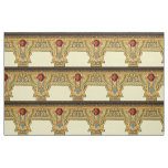 Arts &amp; Crafts, Craftsman or Mission Style Roses Fabric