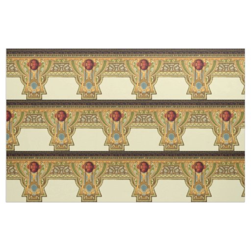 Arts & Crafts, Craftsman or Mission Style Roses Fabric