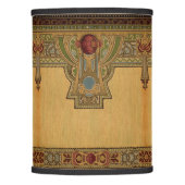 Arts & Crafts, Craftsman or Mission Style Roses Lamp Shade (Front)