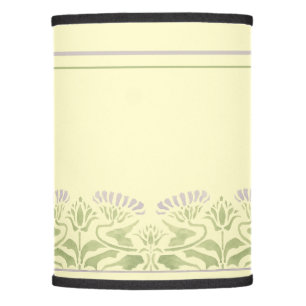 Arts & Crafts or Craftsman Floral Frieze Lamp Shade