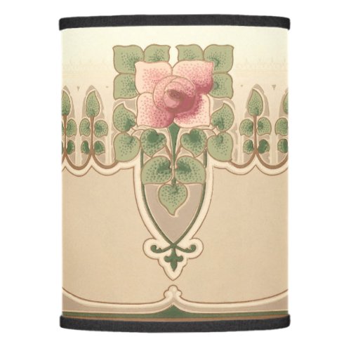 Arts  Crafts or Mission Style Rose Hedgerow Lamp Shade