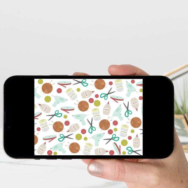 Arts & Crafts Pattern Notecard (Front Digital)