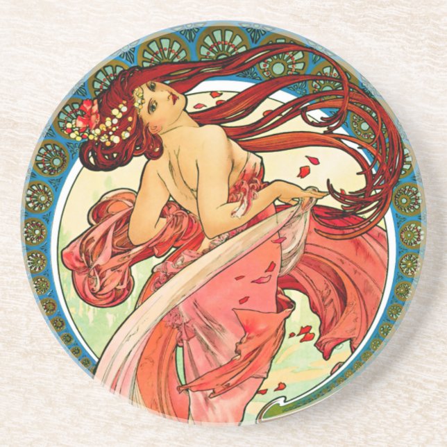 Arts Dance Sandstone Coaster (Front)