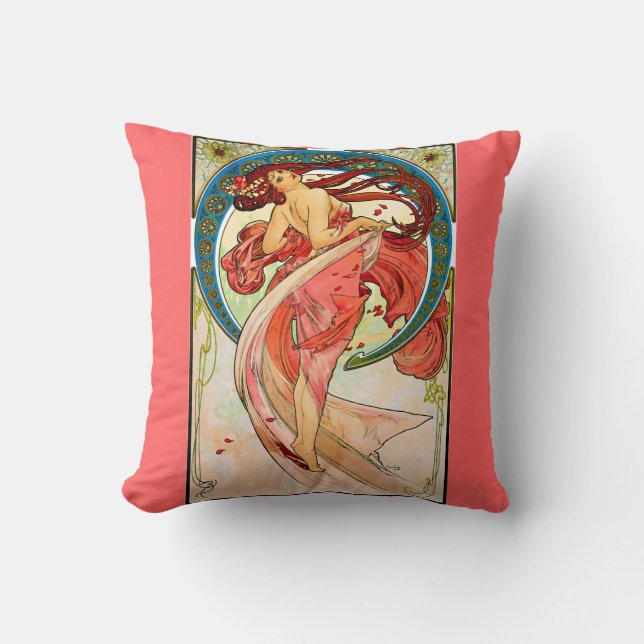Arts Dance Throw Pillow (Front)