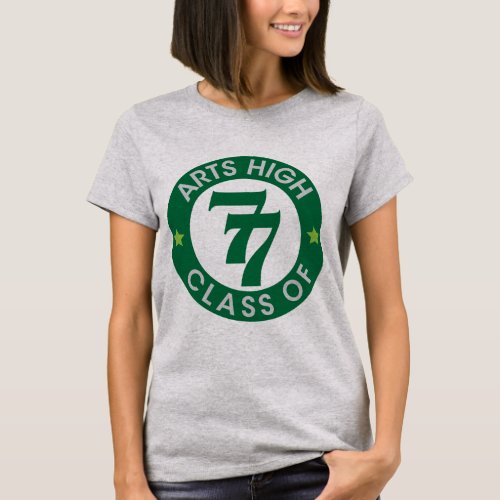 Arts High School Class of 77 Logo T_Shirt