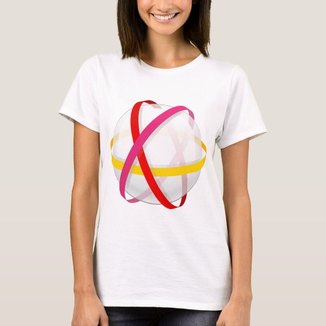 Arts round Ball amjing dzine  T-Shirt (Front)