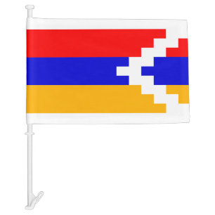 artsakh car flag