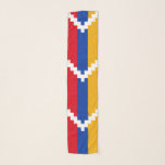 Artsakh flag Chiffon Scarf<br><div class="desc">Artsakh flag Chiffon Scarf</div>