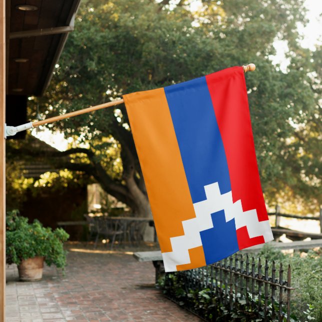 Artsakh (Nagorno-Karabakh) (Armenia) Flag (In SItu)