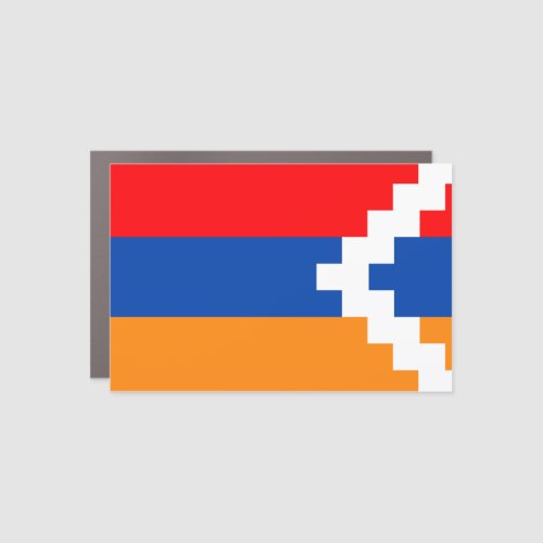 Artsakh Nagorno_Karabakh Armenia Flag Car Magnet
