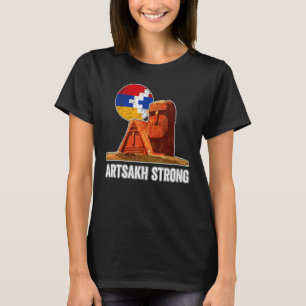 Artsakh Strong Peace For Armenians Proud Stop War T-Shirt