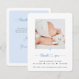 ArtsApp Baby Shower Thank You+Birth Announcement