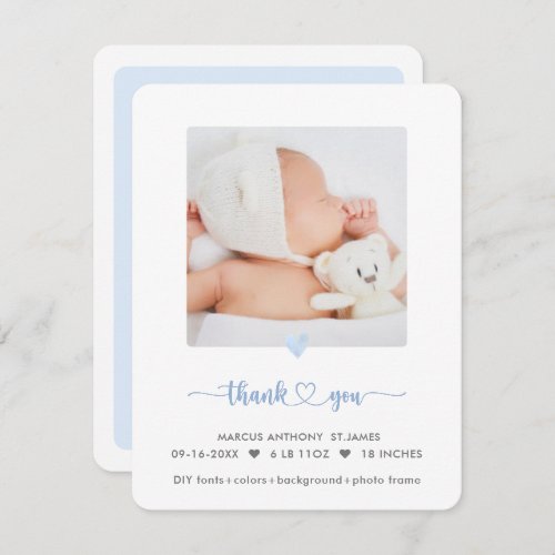 ArtsApp Baby Shower Thank YouBirth Announcement