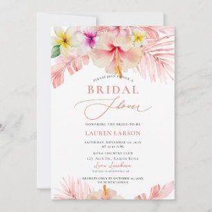 ArtsApp Tropical Paradise Bridal Shower Invitation