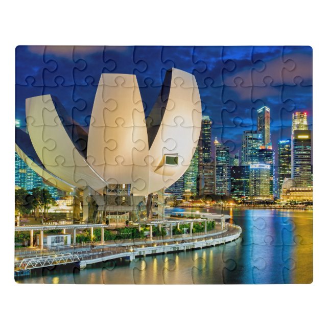 ArtScience Museum Jigsaw Puzzle (Puzzle Horizontal)