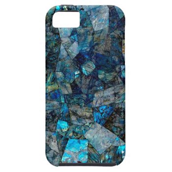Artsy Abstract Labradorite Gems Iphone 5/5s Case by VeRajArt at Zazzle