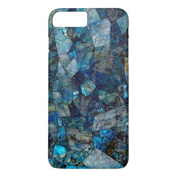 Artsy Abstract Labradorite Iphone 7 Plus Case by VeRajArt at Zazzle