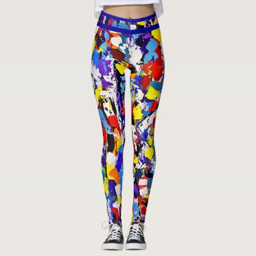 Artsy Abstract Leggings