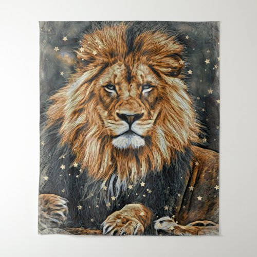  Artsy AP23 Artistic Celestial  BOLD LION Tapestry