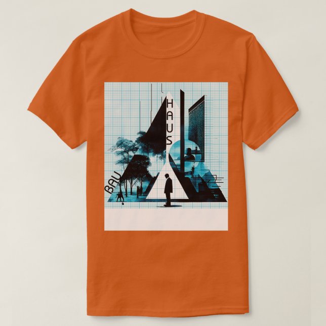 Artsy Architecture 06 BlW T-Shirt (Design Front)