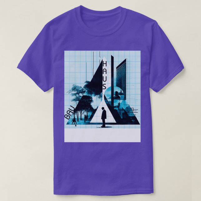 Artsy Architecture 06 BlW T-Shirt (Design Front)