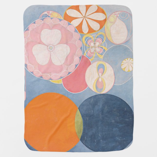 Artsy Baby: Hilma af Klint Baby Blanket (Front)