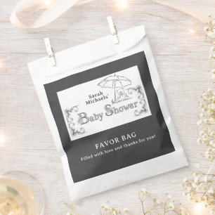 Artsy Baby Shower Favor Bag