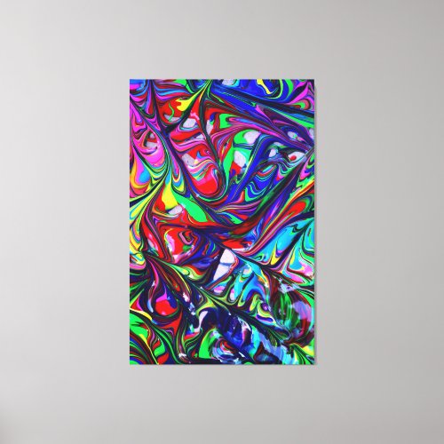 Artsy Background Colorful Colorful Background  Canvas Print