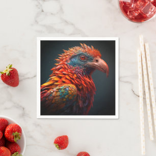 Artsy Bird Napkins