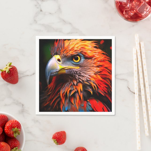 Artsy Bird Napkins (Insitu)