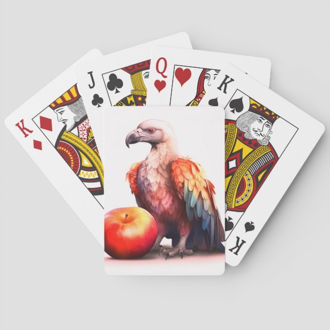 Artsy Bird Poker Cards (Back)