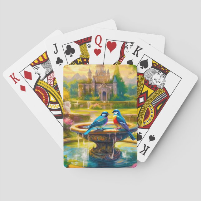 Artsy Birds Poker Cards (Back)