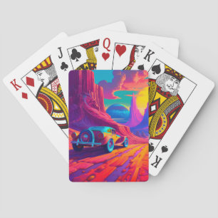 Artsy Car Poker Cards