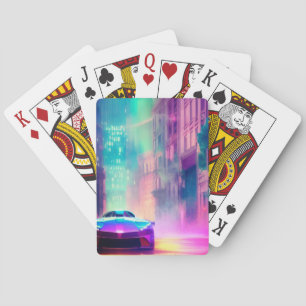 Artsy Car Poker Cards