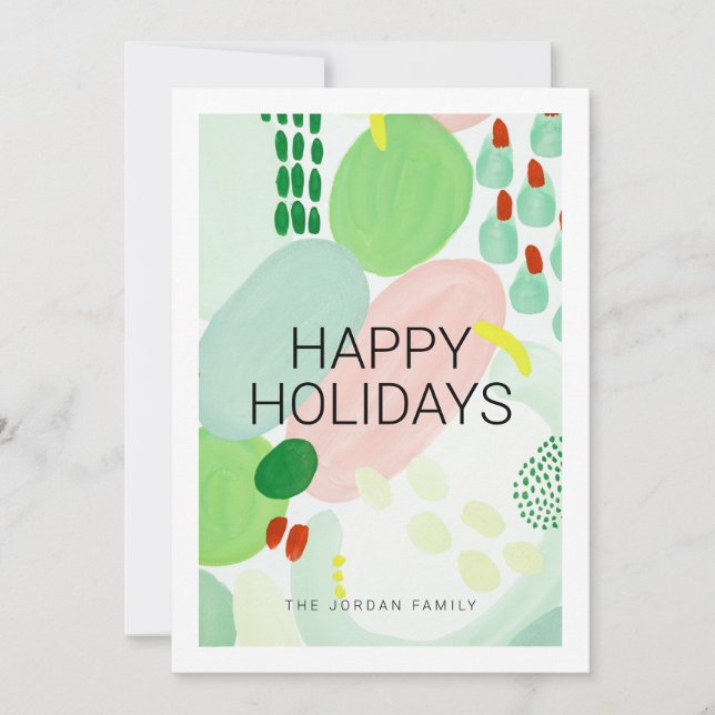 Artsy Christmas Card (Front)