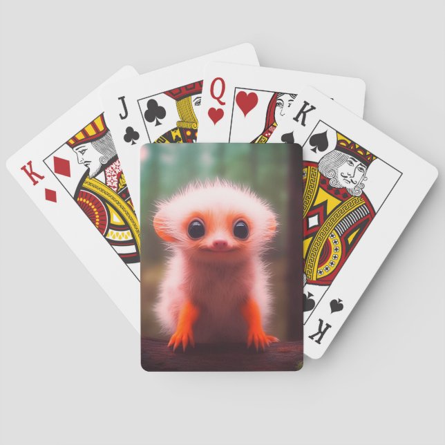 Artsy Creature Poker Cards (Back)