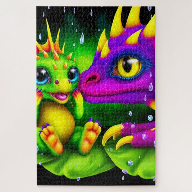 Artsy Creatures Jigsaw Puzzle (Vertical)