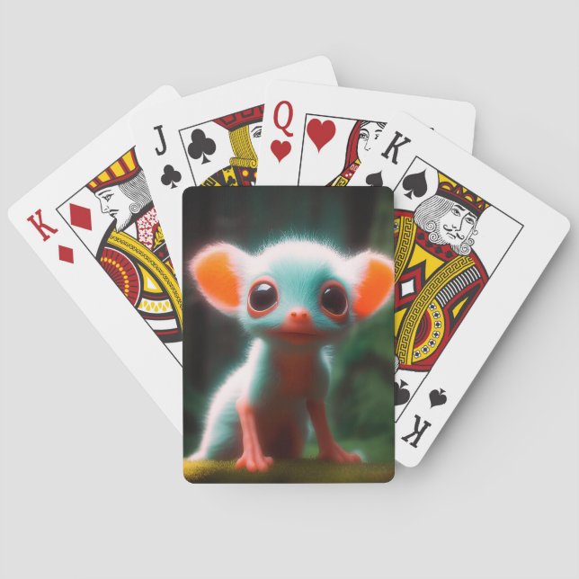 Artsy Critter Poker Cards (Back)