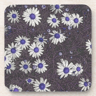 Artsy Daisies Beverage Coaster