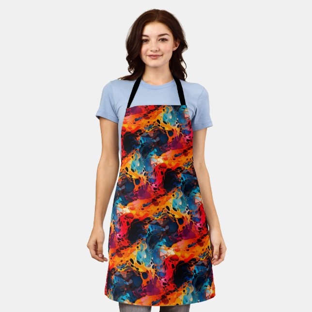 Artsy Design Apron (Worn)
