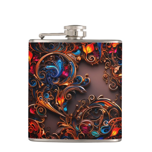 Artsy Design Flask (Front)