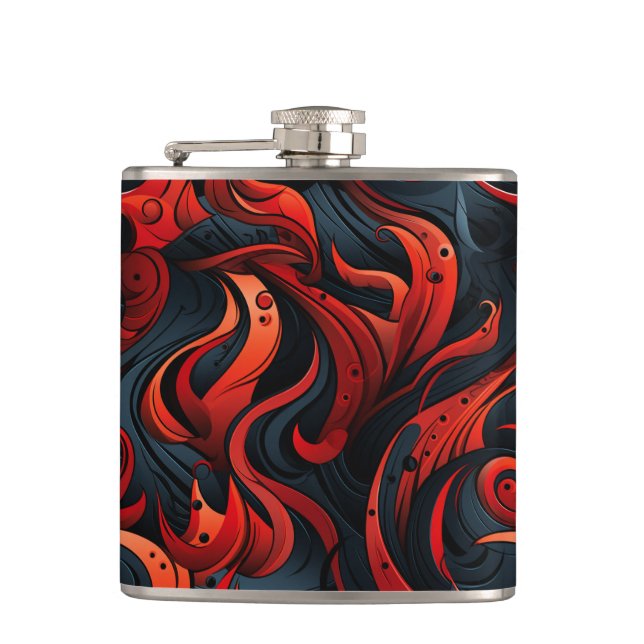 Artsy Design Flask (Front)