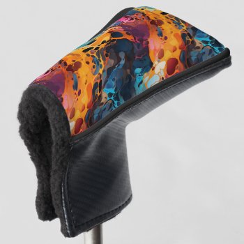 Artsy Design Golf Head Cover by MarblesPictures at Zazzle
