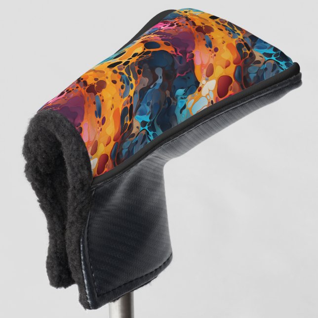 Artsy Design Golf Head Cover (3/4 Front)