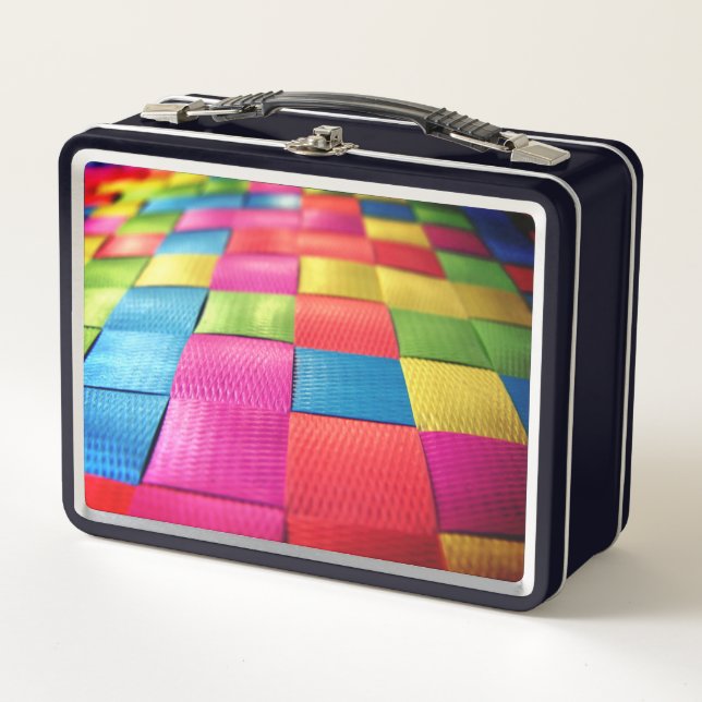 Artsy Design Metal Lunch Box (Front)
