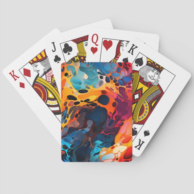 Artsy Design Poker Cards (Back)