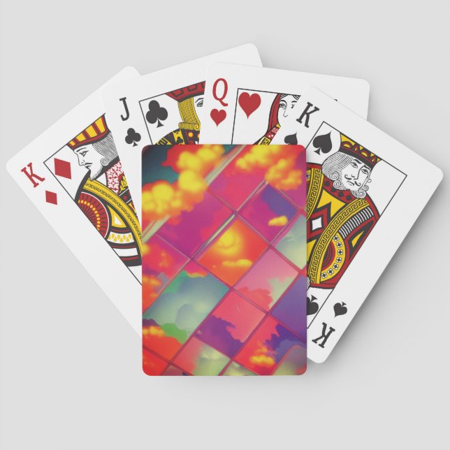 Artsy Design Poker Cards (Back)