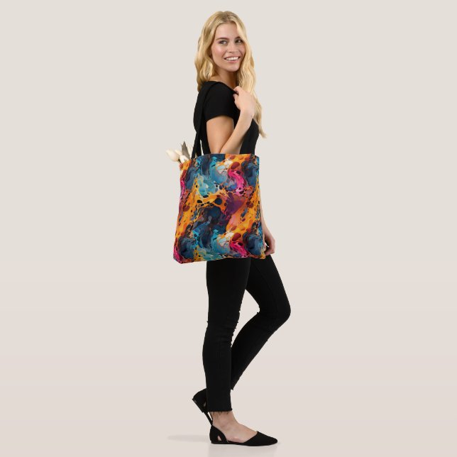 Artsy Design Tote Bag (On Model)